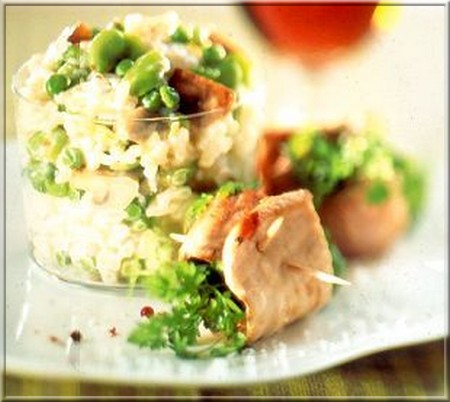 grillade_de_porc_aux_herbes_fraiches_et_risotto_vert
