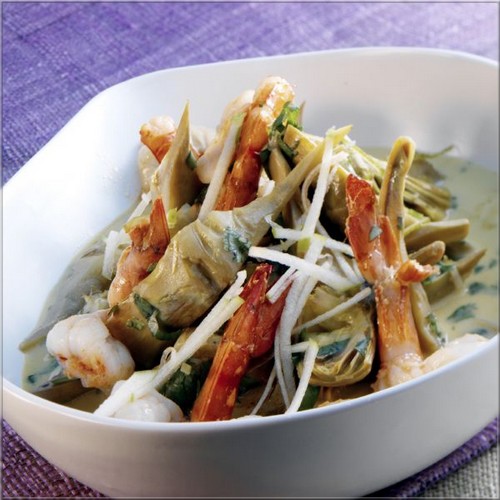 bargoule_d_artichauts_petits_violets_et_gambas_