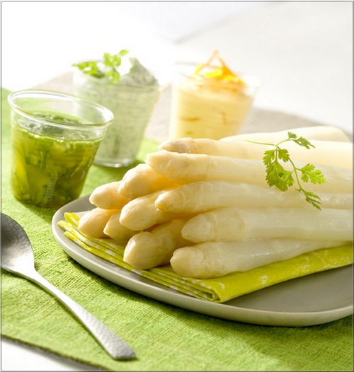 asperges sauces