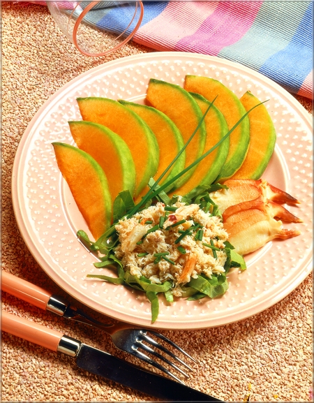 MELON AU CRABE