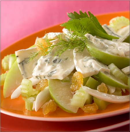 salade pomme bleu celeri fenouil