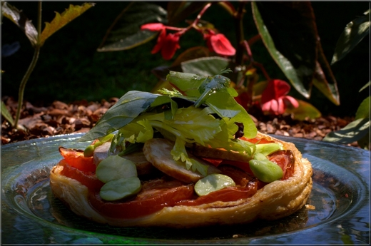 tarte_tomate_a_la_saucisse_de_morteau_salade_meslun_a_la_cancoillotte_