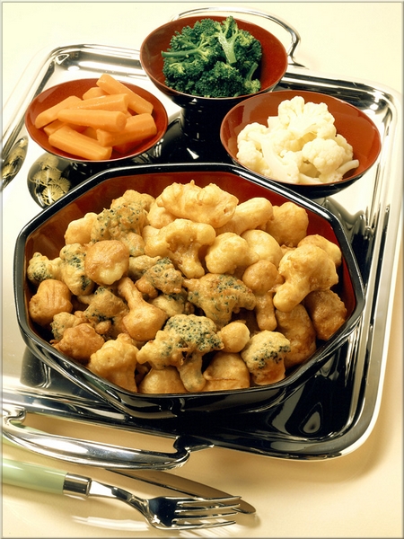 PETITS BEIGNETS DE LEGUMES