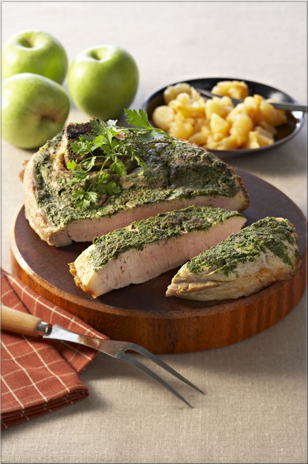rouelle_grillee_aux_herbes_et_sa_compotee_de_pommes_acidulees_