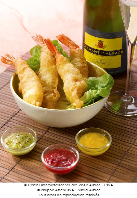 tempuras_de_crevettes_et_ses_3_vinaigrettes_kiwi_mangueframboise_