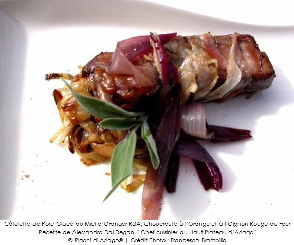 cotelette_de_porc_au_miel_d_oranger_rda_choucroute_a_l_orange_et_a_l_oignon_rouge_au_four_