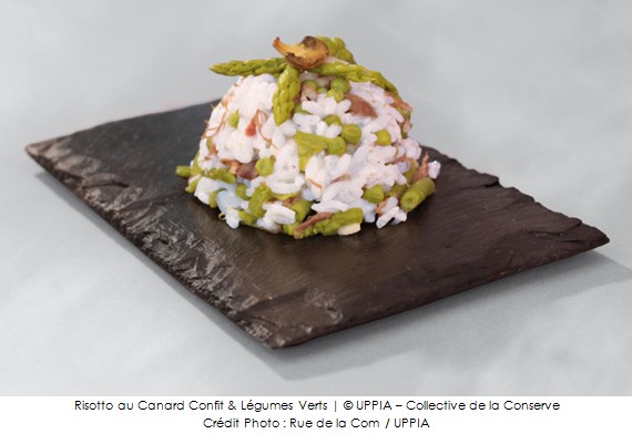 risotto_au_canard_confit_et_legumes_verts_