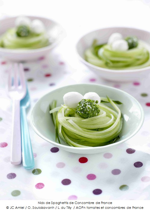 nids_de_spaghettis_de_concombre_de_france_
