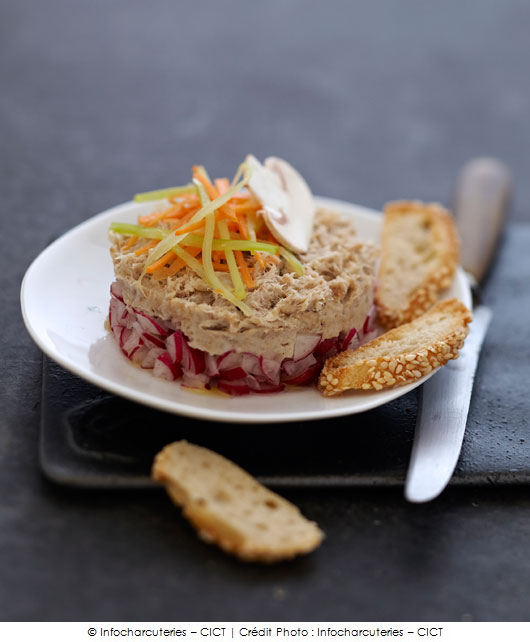 tartare_rillettes_legumes_croquants