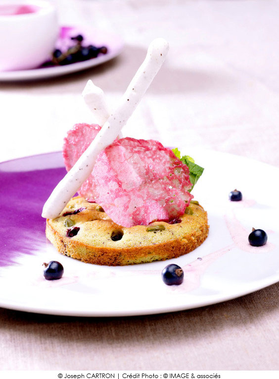 financier_cassis_pistache_creme_anglaise