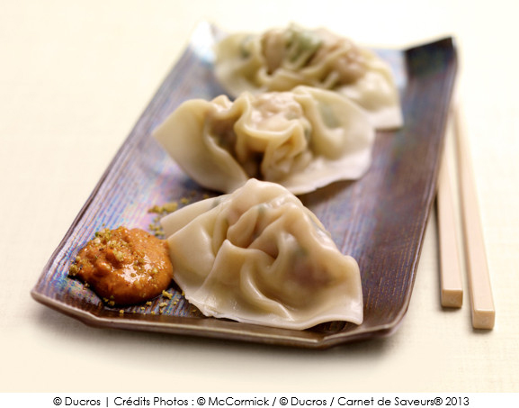 ravioles_chinoises_sauce_onctueuse_au_dukkah