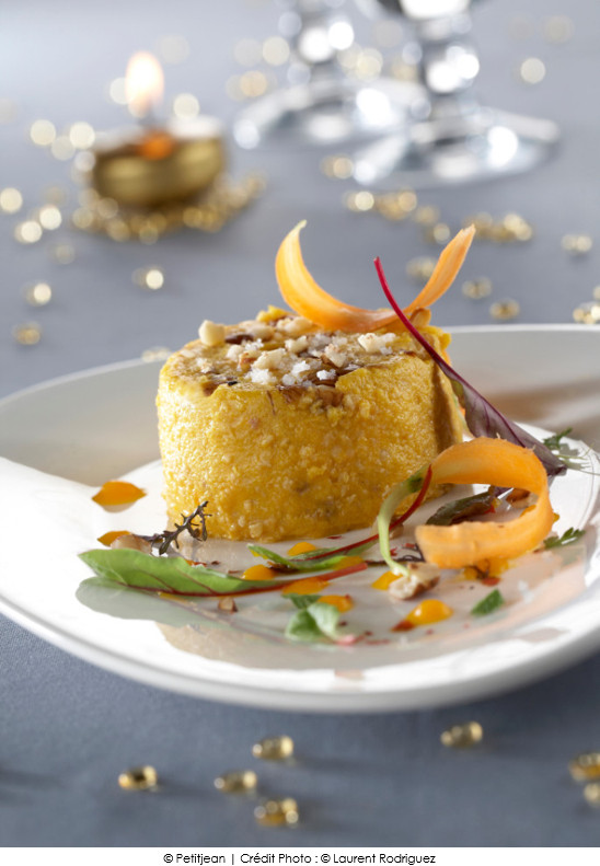 flan_de_quenelles_de_volailles_carottes_et_noisettes_craquantes