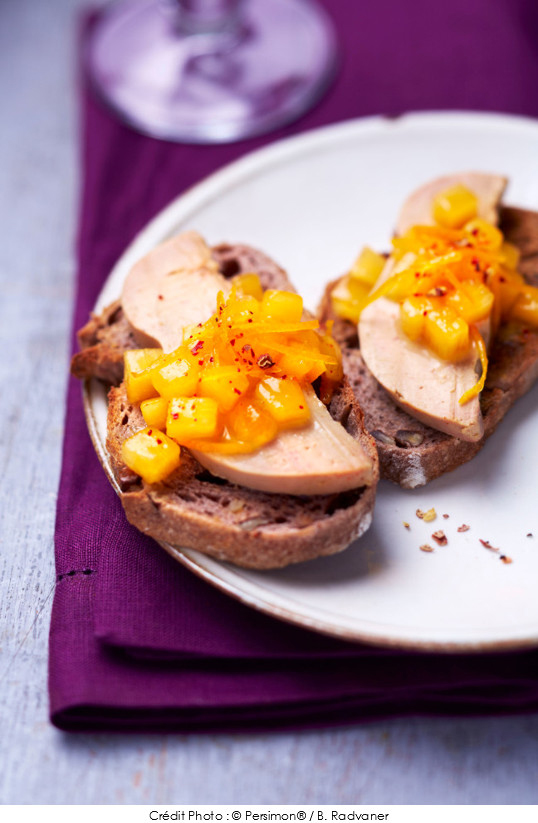 tartine_au_foie_gras_et_persimon