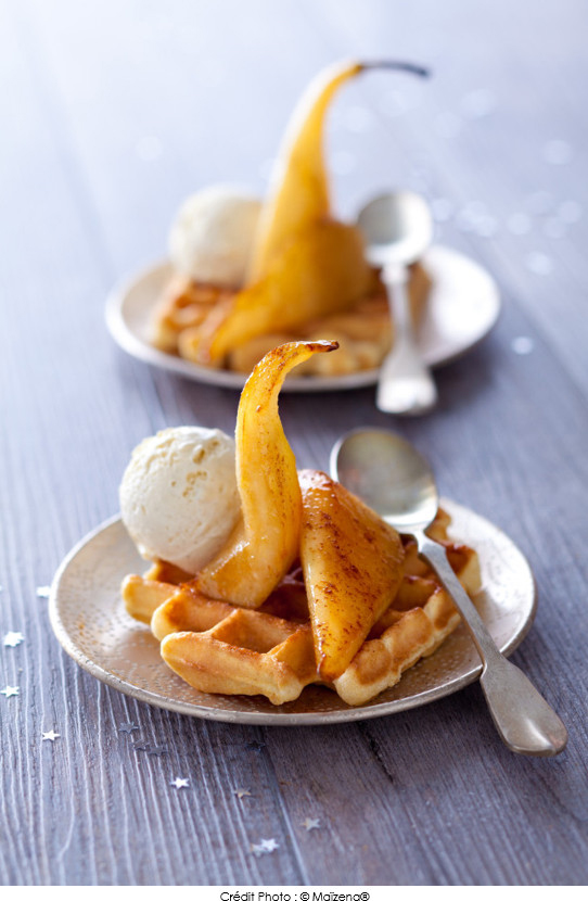 gaufres_tiedes_et_poires_roties_aux_epices
