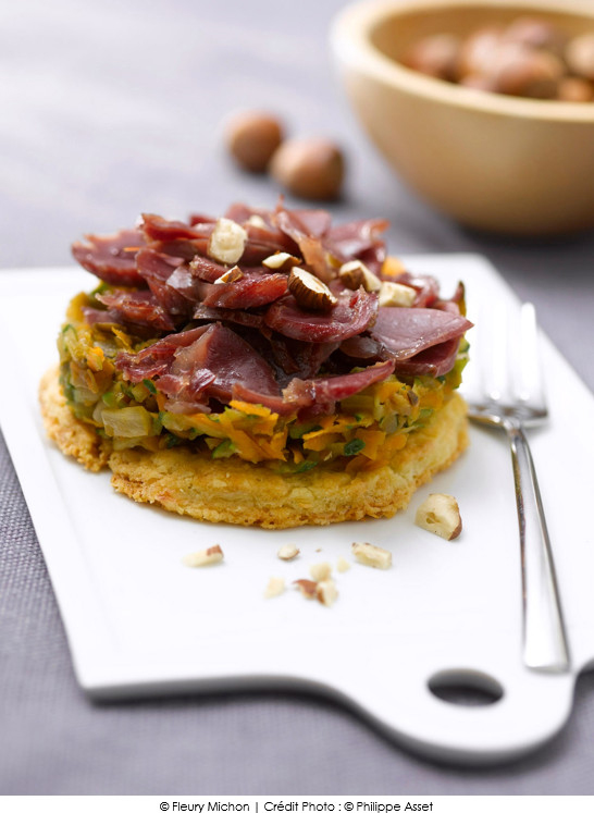 gesiers_caramelises_sur_crousti_moelleux_de_legumes
