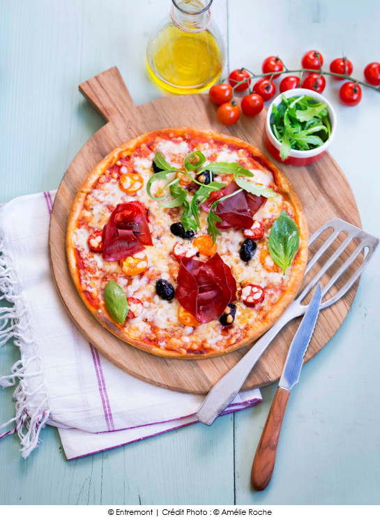 pizza_tomate_fromage_bresaola_roquette