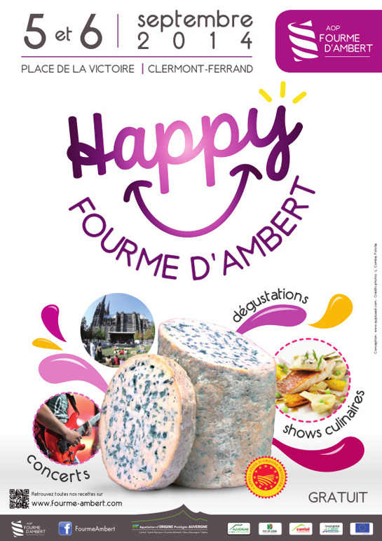 affiche_happy_fourme_d_ambert_2014