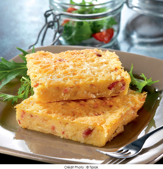 polenta_tipiak_aux_oignons_et_aux_lardons
