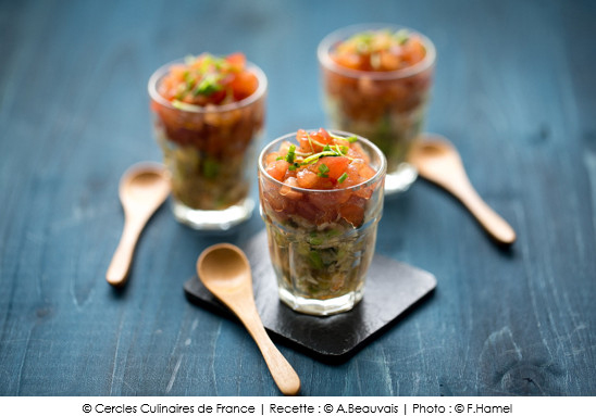 verrines_de_crabe_et_tartare_de_tomates