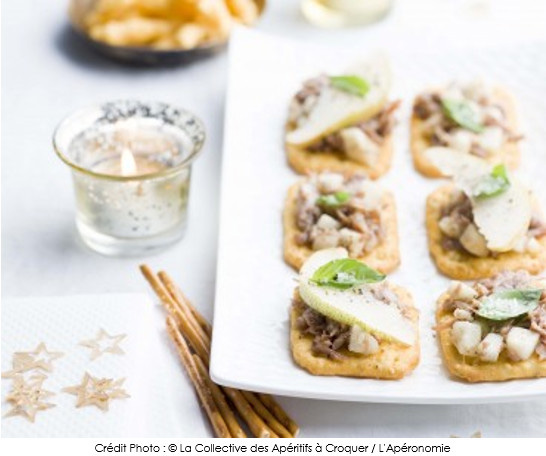 canapes_de_crackers_au_canard_confit