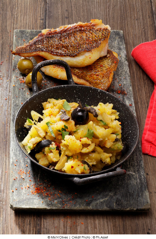 filet_de_dorade_roti_puree_de_pommes_de_terre_aux_olives_et_cive