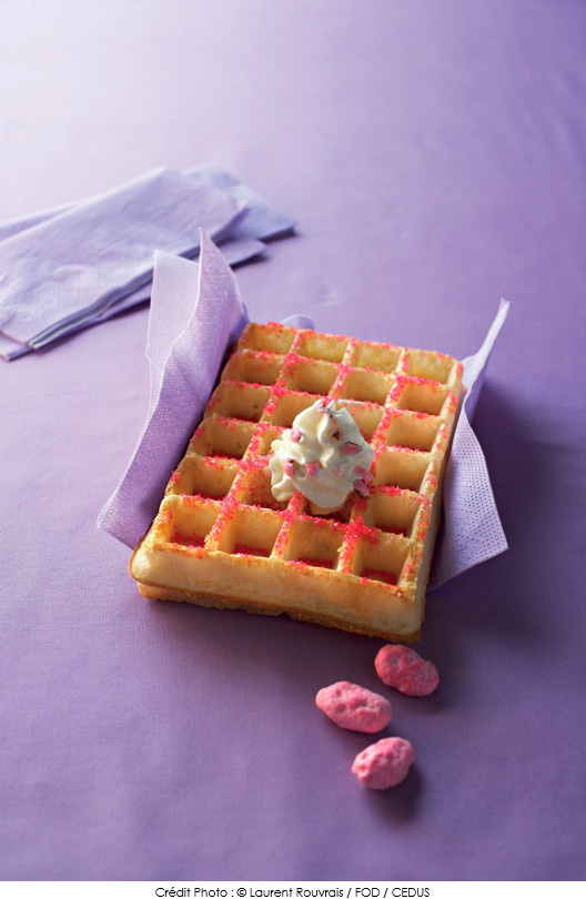 gaufre-aux-pralines-roses