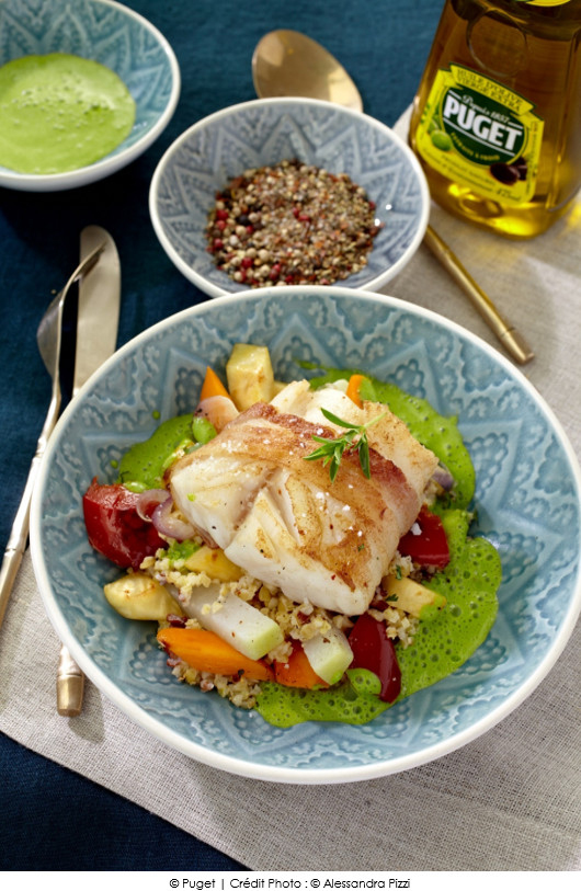 couscous-de-cabillaud-au-lard-emulsion-de-cresson