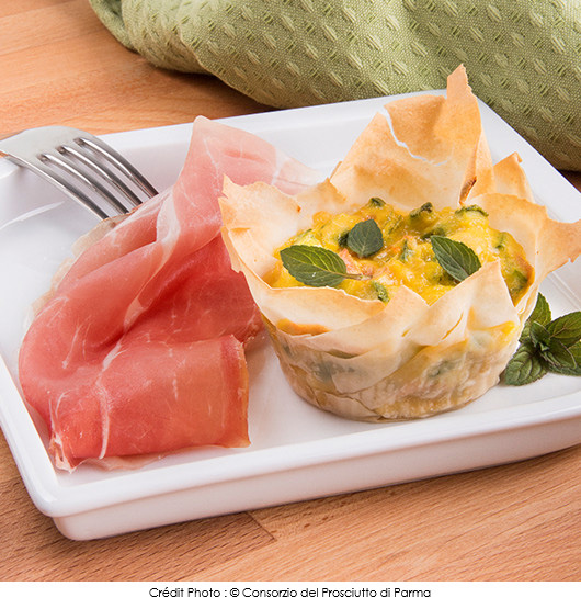 quiche-a-la-courgette-menthe-et-jambon-de-parme