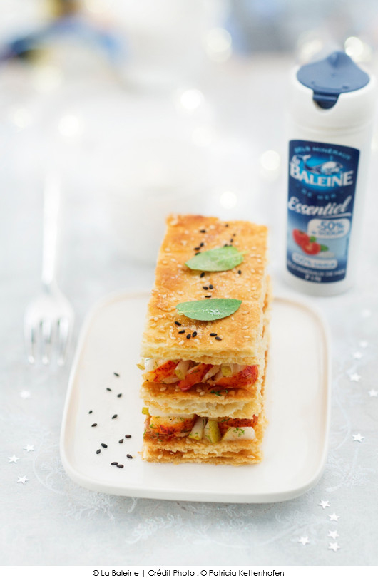 mille-feuilles-de-homard-et-poire
