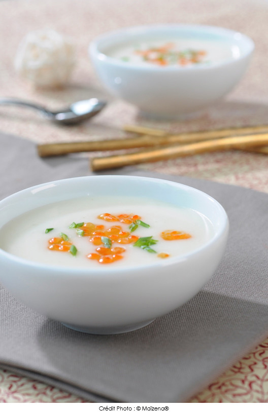 soupe-froide-dubarry-aux-œufs-de-saumon