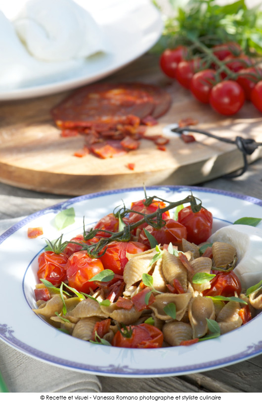pates-a-lamande-mozzarella-di-bufala-tomates-cerises-et-chorizo