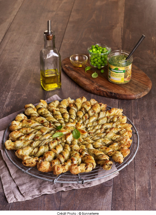 tarte-soleil-tartinade-legumes-petits-pois-basilic-bonneterre
