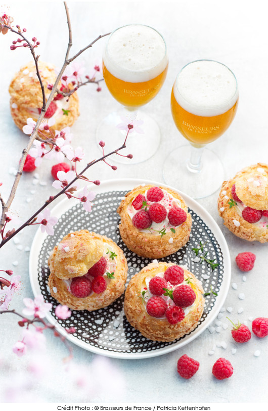 chou-fromage-creme-vanillee-framboises-et-thym