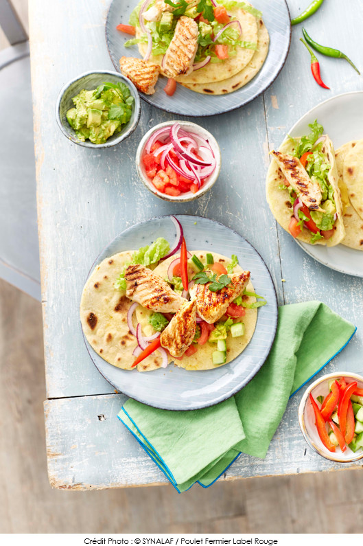 poulet-fermier-label-rouge-grille-facon-fajita