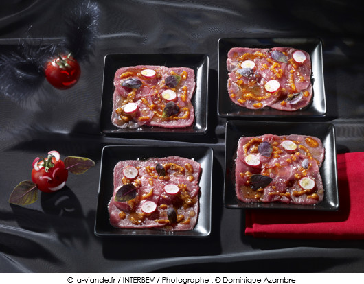 carpaccio-de-boeuf-pesto-du-diable
