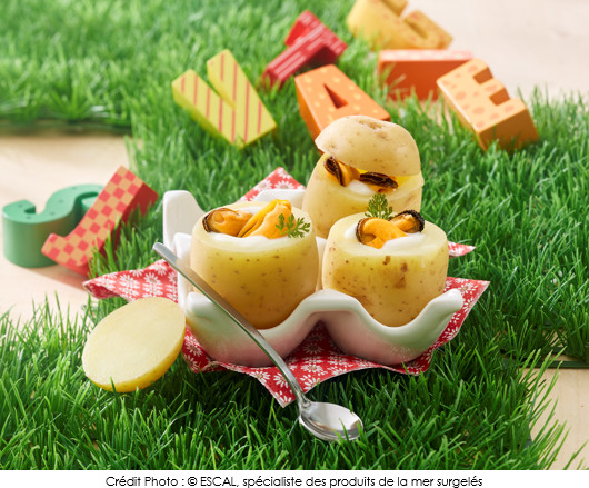 oeuf-de-caille-cocotte-aux-moules-en-habit-de-pomme-de-terre