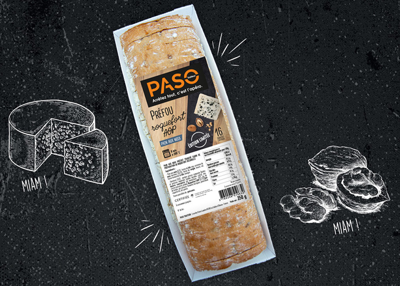 Préfou Roquefort AOP Noix PASO Traiteur
