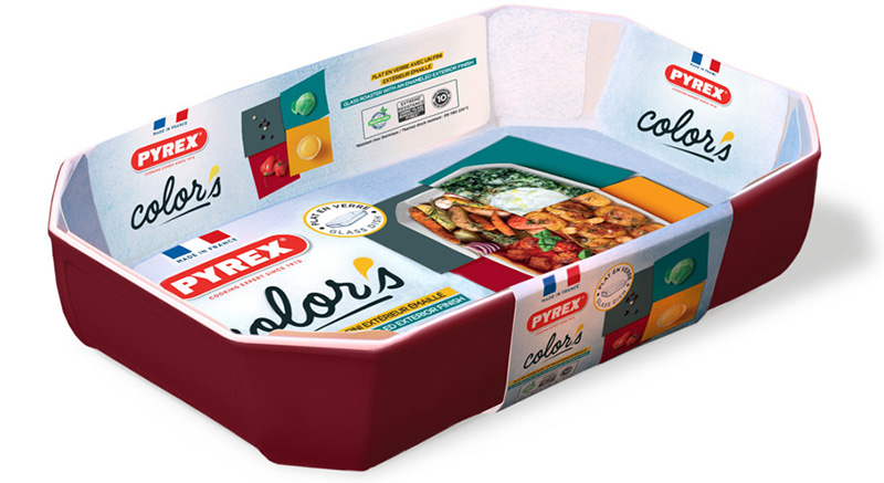 Pyrex Color's rouge