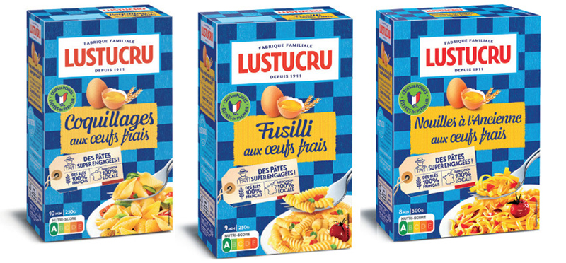 Coquillages Fusilli Nouilles Lustucru