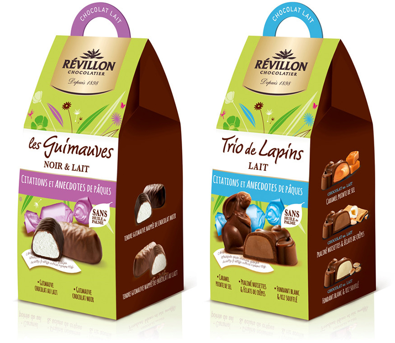 Guimauves Trio de Lapins Révillon Chocolatier