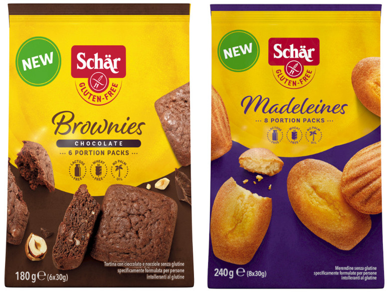 Madeleines Brownies Schär