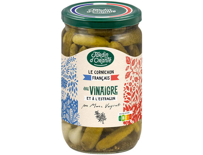 Cornichons Français Estragon Jardin d’Orante