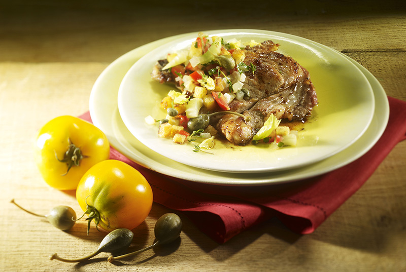Côtes de porc siciliennes