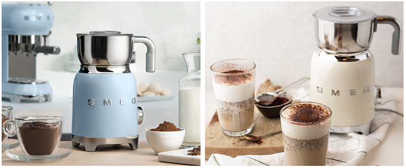 La chocolatière, mousseur de lait Smeg 