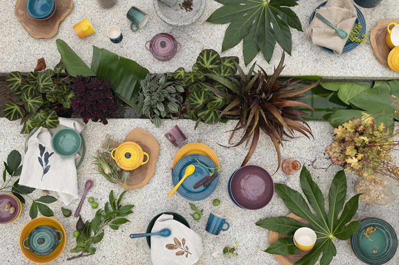 Le Creuset Nouvelle Collection Botanique Édition Limitée Ambiance 2