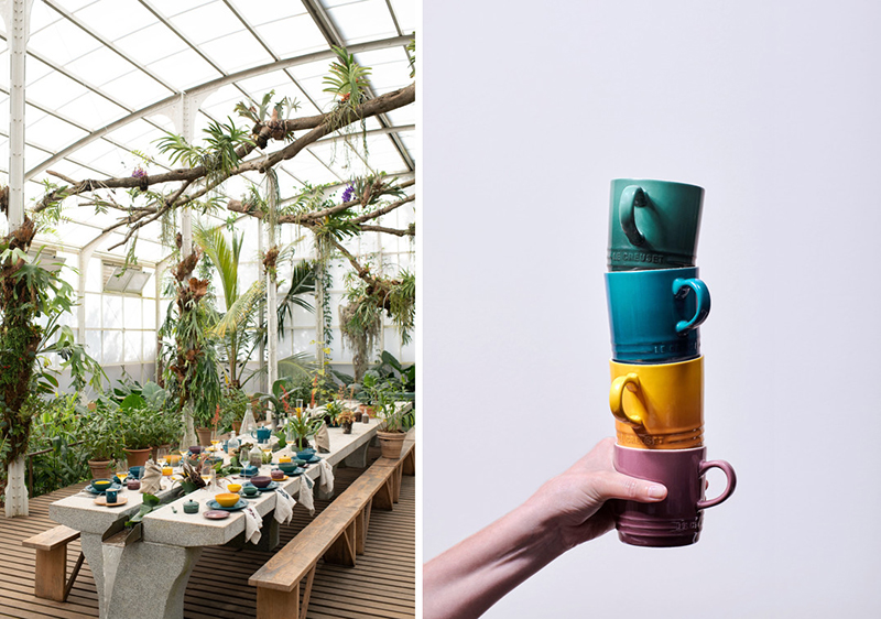 Le Creuset Nouvelle Collection Botanique Édition Limitée Ambiance 3