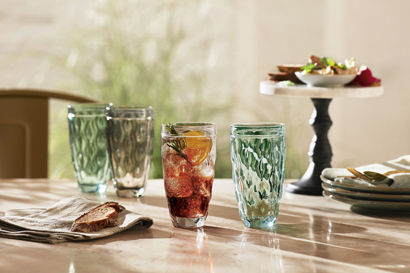 Les verres “BRINDISI” de LEONARDO
