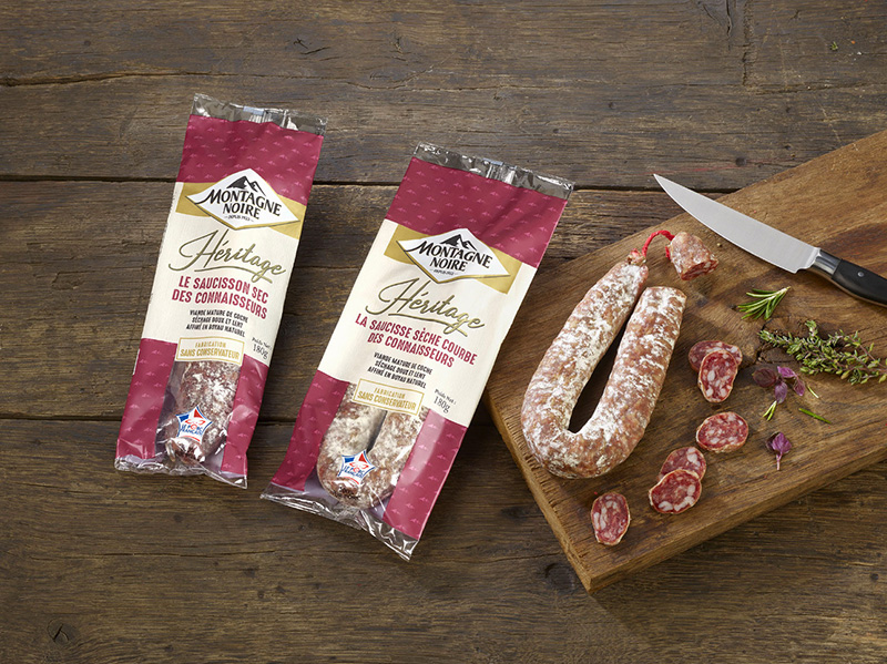 Saucisson Saucisse Sèche Héritage Montagne Noire
