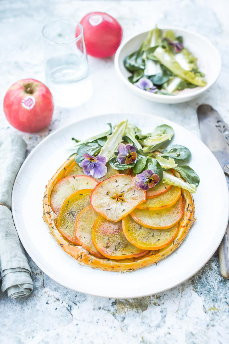 Tatin de Betterave jaune pomme Pink Lady