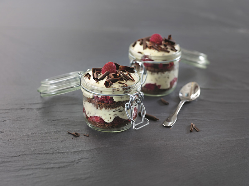 Tiramisu framboises stracciatella